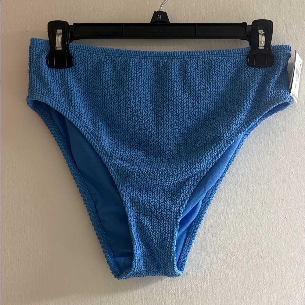 Macy's Vibrant Blue Textured Swim Bottom